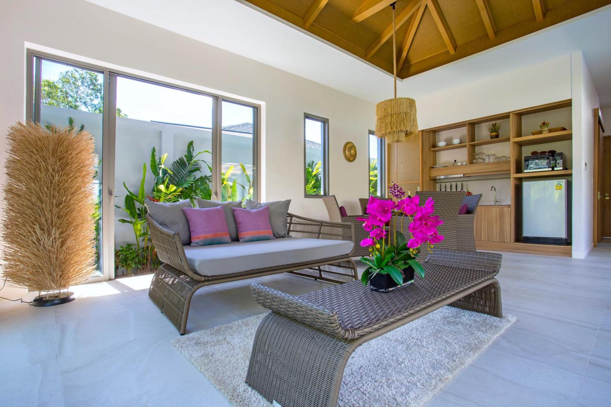 Resort Boutique 2Br Villa Dalaa 4, Private Pool, Full Service, 5 Min Drive Kamala Beach Exterior foto